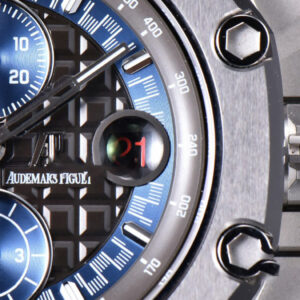 Royal Oak Offshore 26568PM JF 44MM Blue Dial Blue Rubber Strap A3126 - Image 10
