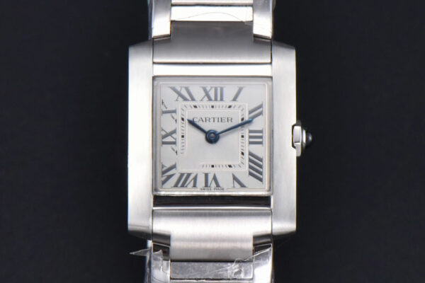 Tank Francaise Small 25.7mmx 21.2mm K11F SS Bracelet Quartz