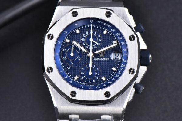Royal Oak Offshore 26237ST SS JF 44MM Blue Dial SS Bracelet A3126