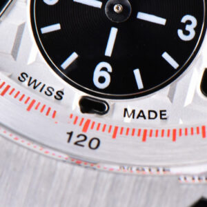 Royal Oak Offshore 26170ST JF 42MM White Dial Red Hands Black Leather Strap A7750 V3 - Image 12