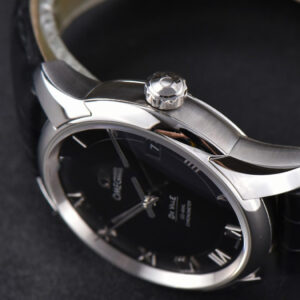 De Ville Hour Vision VSF 41MM Black Dial Black Croco Strap A8500 - Image 25