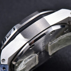 Royal Oak Offshore 26170ST JF 42MM White Dial Red Hands Black Leather Strap A7750 V3 - Image 16