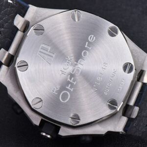 Royal Oak Offshore 26170ST JF 42MM White Dial Red Hands Black Leather Strap A7750 V3 - Image 21