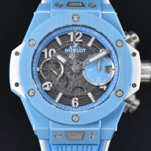 Big Bang Unico Blue Magic Ceramic 44mm BBF (ZF) Skeleton Dial Blue Rubber Strap A1280
