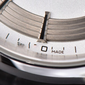 De Ville Hour Vision VSF 41MM White/Silver Dial Black Croco Strap A8500 - Image 20
