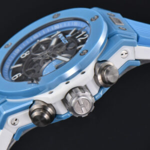 Big Bang Unico Blue Magic Ceramic 44mm BBF (ZF) Skeleton Dial Blue Rubber Strap A1280 - Image 7