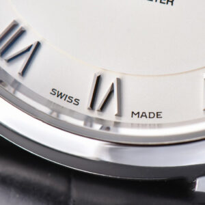 De Ville Hour Vision VSF 41MM White Dial Black Croco Strap A8500 - Image 16