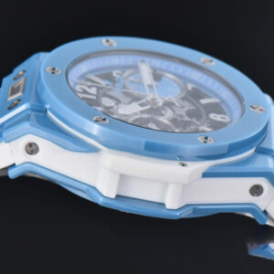 Big Bang Unico Blue Magic Ceramic 44mm BBF (ZF) Skeleton Dial Blue Rubber Strap A1280 - Image 9