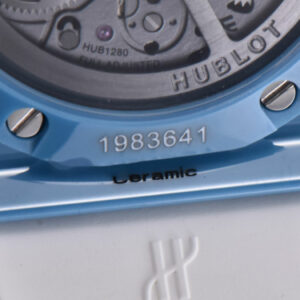 Big Bang Unico Blue Magic Ceramic 44mm BBF (ZF) Skeleton Dial Blue Rubber Strap A1280 - Image 18