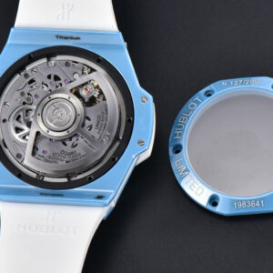 Big Bang Unico Blue Magic Ceramic 44mm BBF (ZF) Skeleton Dial Blue Rubber Strap A1280 - Image 22