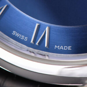 De Ville Hour Vision VSF 41MM Blue Dial Black Croco Strap A8500 - Image 17