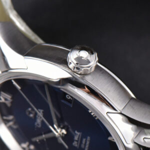 De Ville Hour Vision VSF 41MM Blue Dial Black Croco Strap A8500 - Image 21