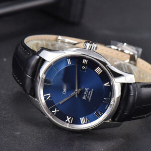 De Ville Hour Vision VSF 41MM Blue Dial Black Croco Strap A8500 - Image 22