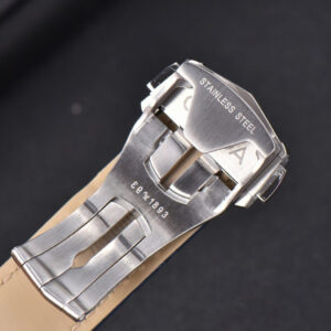 De Ville Hour Vision VSF 41MM Blue/Silver Dial Blue Croco Strap A8500 - Image 17