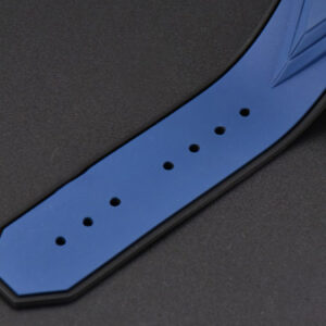 Big Bang Sang Bleu II Chrono Ti 45mm BBF Blue Skeleton Dial Blue Rubber Strap HUB1240 - Image 21