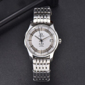 De Ville Hour Vision VSF 41MM White/Silver Dial SS Bracelet A8500 - Image 5
