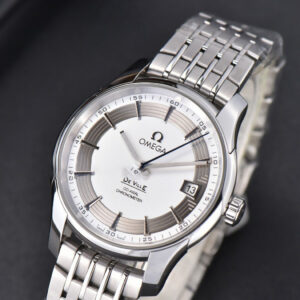 De Ville Hour Vision VSF 41MM White/Silver Dial SS Bracelet A8500 - Image 6