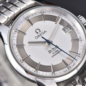 De Ville Hour Vision VSF 41MM White/Silver Dial SS Bracelet A8500 - Image 11