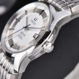 De Ville Hour Vision VSF 41MM White/Silver Dial SS Bracelet A8500 - Image 12