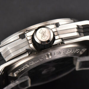 Big Bang Sang Bleu II Chrono Ti 45mm BBF White Skeleton Dial White Rubber Strap HUB1240 - Image 17