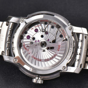 De Ville Hour Vision VSF 41MM White Dial Roma Marker SS Bracelet A8500 - Image 2