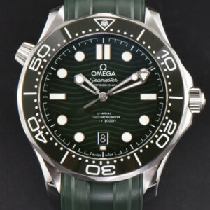 Seamaster Diver 300M 42mm VSF Green Ceramic Green Dial Green Rubber Strap A8800