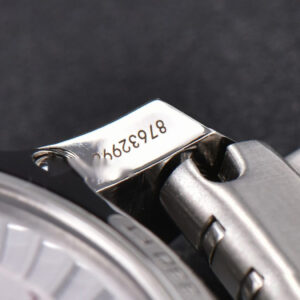 De Ville Hour Vision VSF 41MM Blue/Silver Dial Stick Marker SS Bracelet A8500 - Image 9