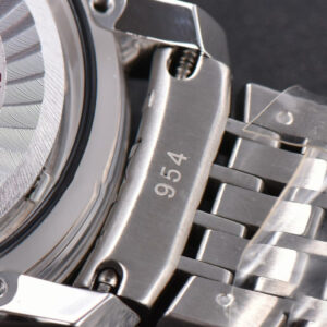 De Ville Hour Vision VSF 41MM Blue/Silver Dial Stick Marker SS Bracelet A8500 - Image 11