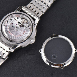 De Ville Hour Vision VSF 41MM Blue/Silver Dial Stick Marker SS Bracelet A8500 - Image 14