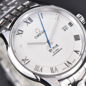 De Ville Hour Vision VSF 41MM White Dial Roma Marker SS Bracelet A8500 - Image 17