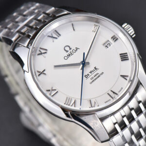 De Ville Hour Vision VSF 41MM White Dial Roma Marker SS Bracelet A8500 - Image 19