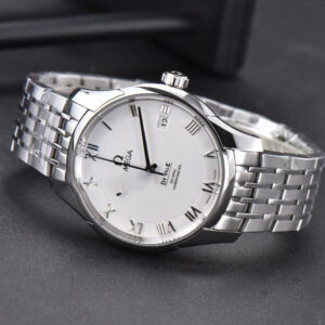 De Ville Hour Vision VSF 41MM White Dial Roma Marker SS Bracelet A8500 - Image 21