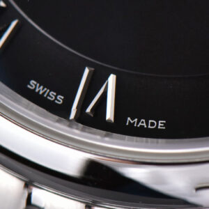 De Ville Hour Vision VSF 41MM Black Dial Stick Marker SS Bracelet A8500 - Image 19