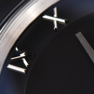 De Ville Hour Vision VSF 41MM Black Dial Stick Marker SS Bracelet A8500 - Image 20