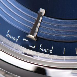 De Ville Hour Vision VSF 41MM Blue/Silver Dial Stick Marker SS Bracelet A8500 - Image 20