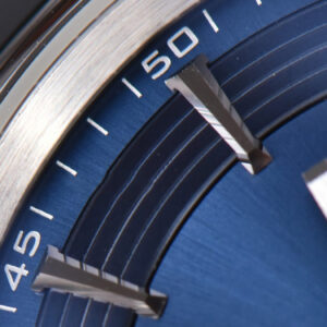 De Ville Hour Vision VSF 41MM Blue/Silver Dial Stick Marker SS Bracelet A8500 - Image 21