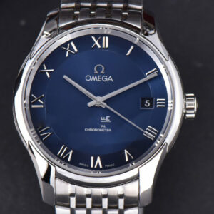 De Ville Hour Vision VSF 41MM Blue Dial SS Bracelet A8500