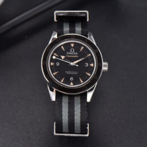 SeaMaster Spectre 007 VSF 41MM Black Limited Dial Nylon Strap A8400 - Image 5