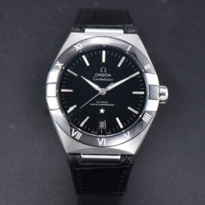 Constellation 41mm VSF Black Ceramic Black Dial Black Gummy Strap A8900 - Image 6