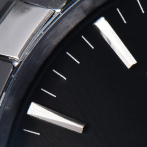 Constellation 41mm VSF Black Ceramic Black Dial Black Gummy Strap A8900 - Image 9