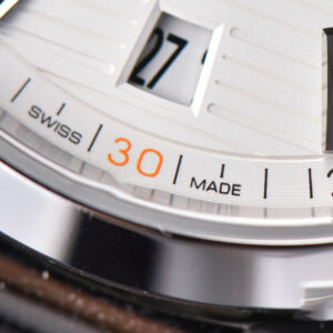 Aqua Terra 150M SeaMaster VSF 41MM White Dial Orange Hands Black Rubber Strap A8900 - Image 3