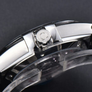 Constellation 41mm VSF Black Ceramic Black Dial Black Gummy Strap A8900 - Image 17