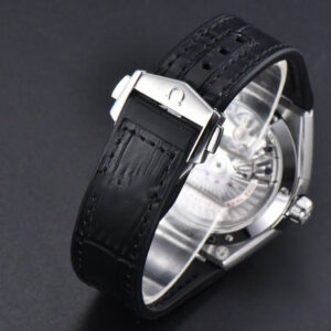 Constellation 41mm VSF Black Ceramic Black Dial Black Gummy Strap A8900 - Image 19
