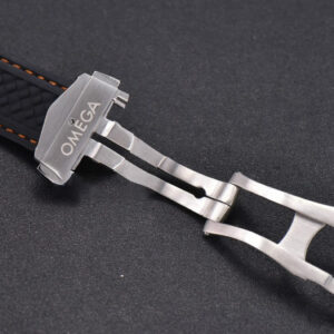 Aqua Terra 150M SeaMaster VSF 41MM White Dial Orange Hands Black Rubber Strap A8900 - Image 9
