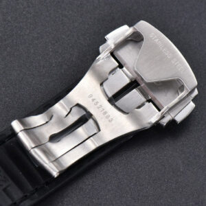 Constellation 41mm VSF Black Ceramic Black Dial Black Gummy Strap A8900 - Image 24