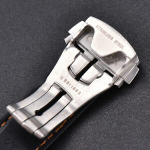 Aqua Terra 150M SeaMaster VSF 41MM White Dial Orange Hands Black Rubber Strap A8900 - Image 11