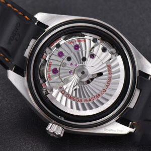 Aqua Terra 150M SeaMaster VSF 41MM White Dial Orange Hands Black Rubber Strap A8900 - Image 19
