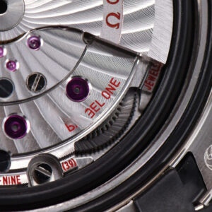 Aqua Terra 150M SeaMaster VSF 41MM Black Dial Silver Hands Black Rubber Strap A8900 - Image 4