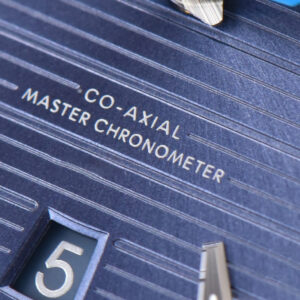 Aqua Terra 150M Master Chronometers VSF 41MM Dark Blue Dial Blue Hand Rubber Strap A8900 - Image 7