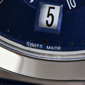 Complications 5396 38.5mm ZF Blue Dial Moonphase Stick Markers Black Leather Strap MY9015 - Image 5